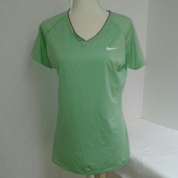 Nike Tops - Nike Pro Women's Athletic Green Top XL